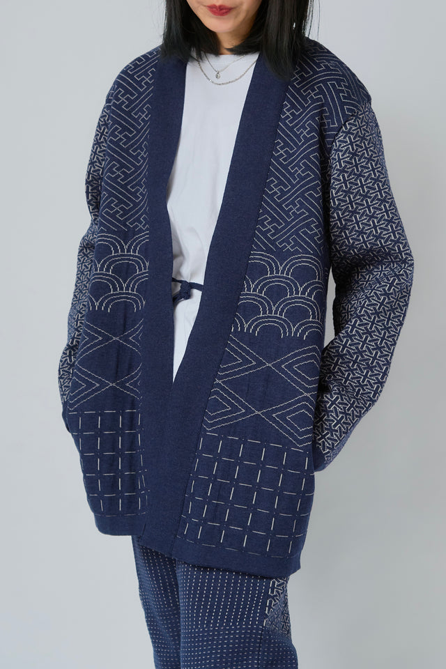 TRAD PATTERN KNIT HANTEN