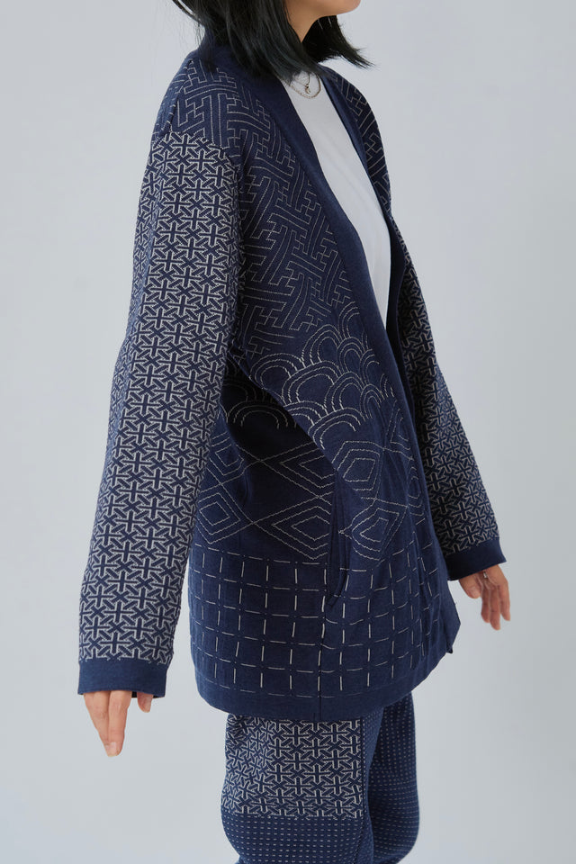 TRAD PATTERN KNIT HANTEN