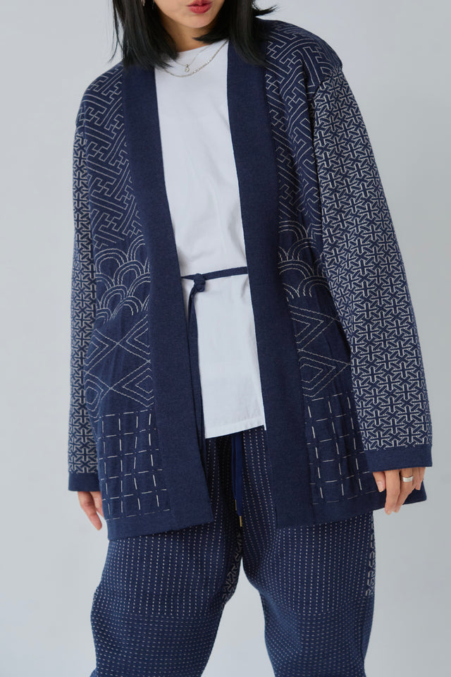 TRAD PATTERN KNIT HANTEN