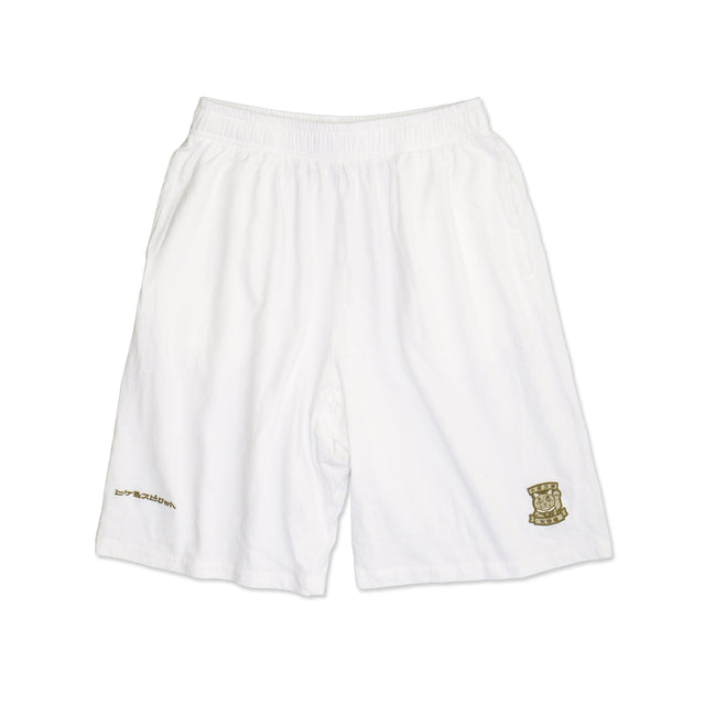 [50%OFF]白猫紋PigmentDyedShorts