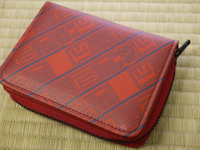 NEVER GIVE UP DARUMA WALLET