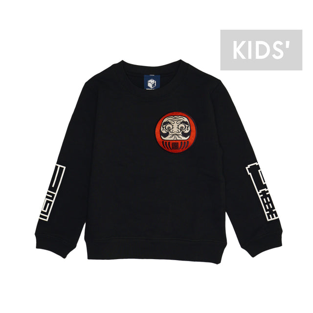 Daruma Patch Sweat Shirt [Kids]