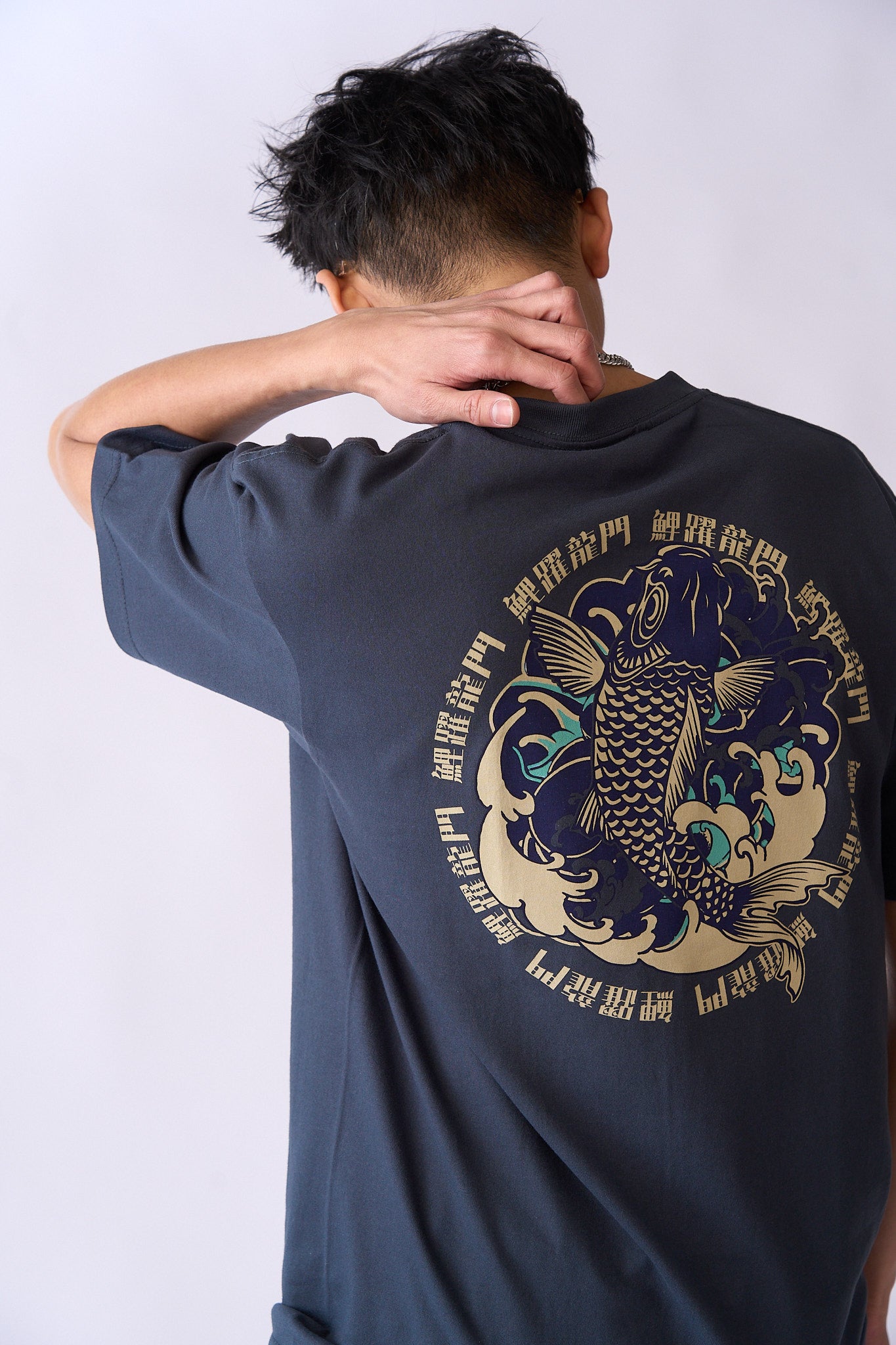 鯉躍龍門TEE – HiKESHi SPiRiT(火消魂)