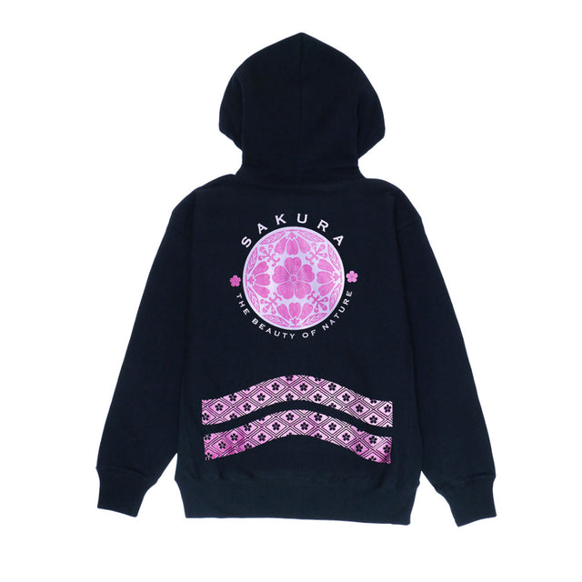 HIKESHI SAKURA ZIP HOODIE