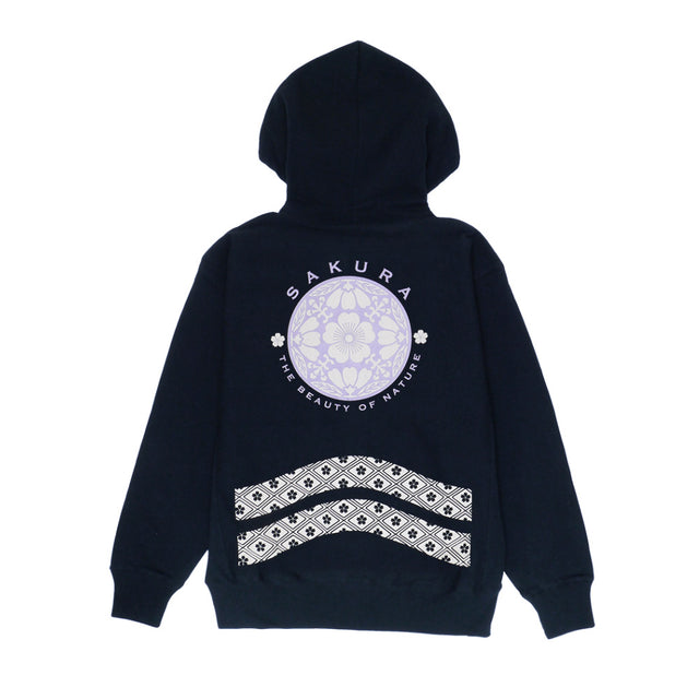 HIKESHI SAKURA ZIP HOODIE