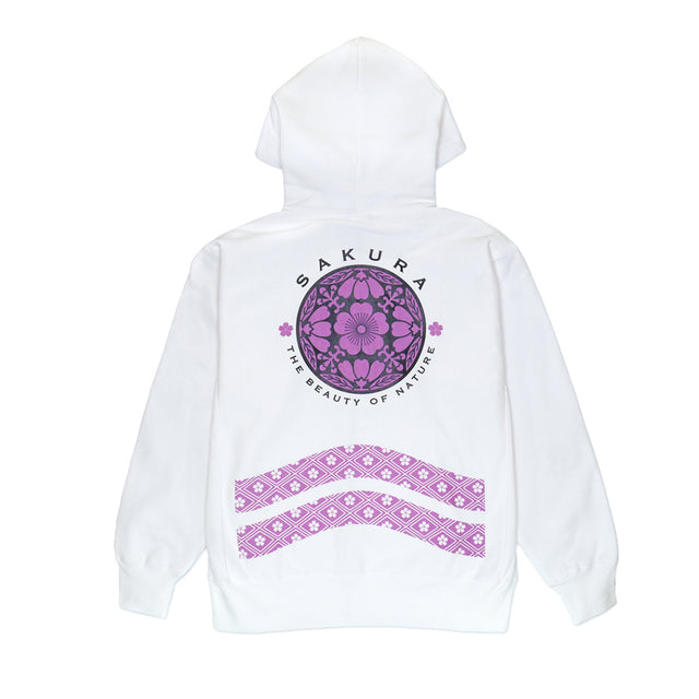 HIKESHI SAKURA ZIP HOODIE