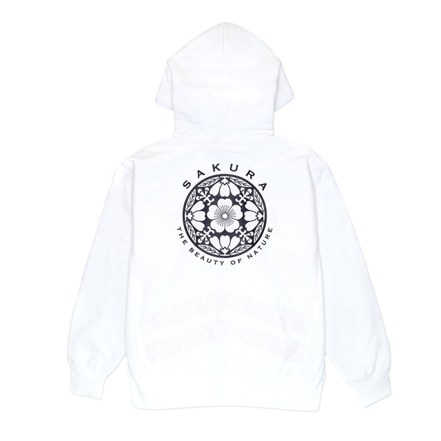 HIKESHI SAKURA ZIP HOODIE