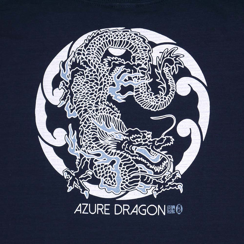 Four Gods Blue Dragon Slab Tee