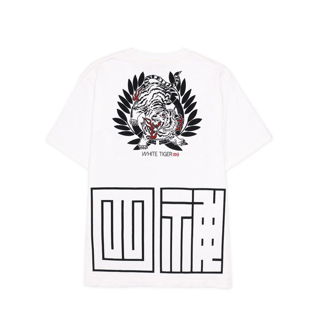 Four Gods White Tiger Slab Tee