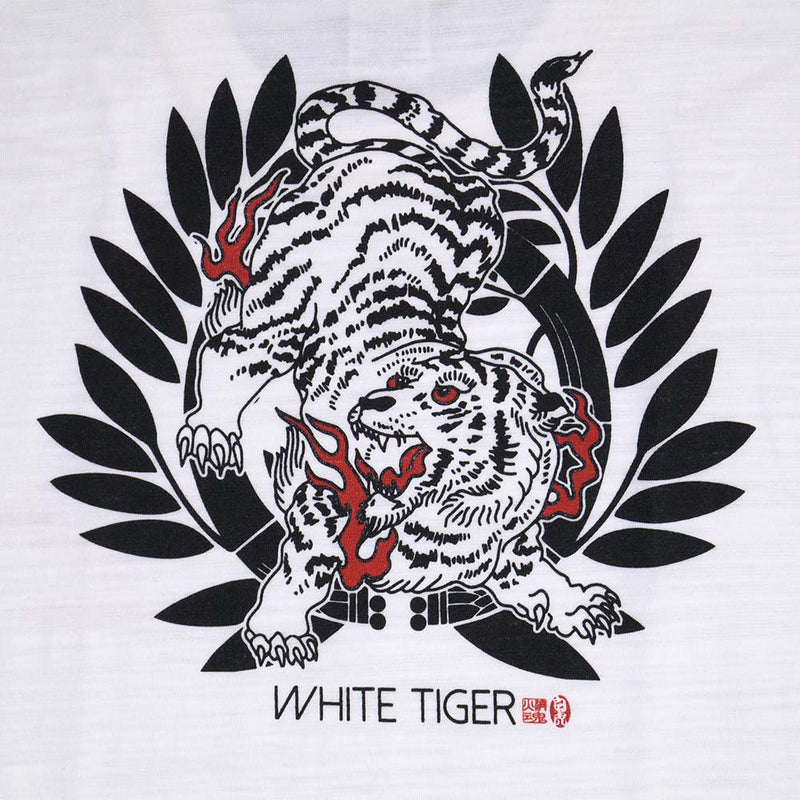Four Gods White Tiger Slab Tee