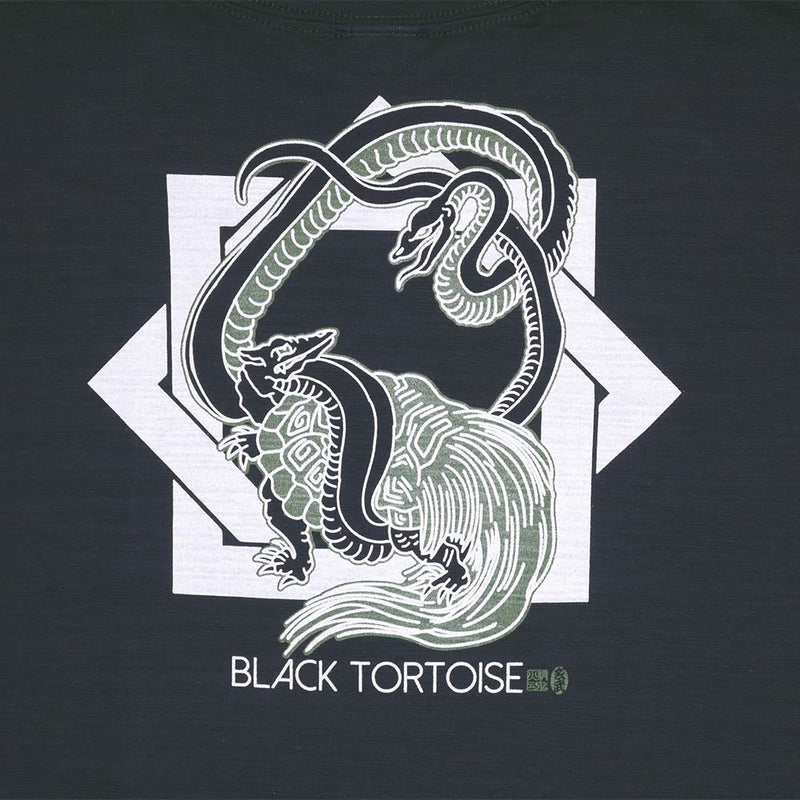 Four Gods Black turtle Slab Tee