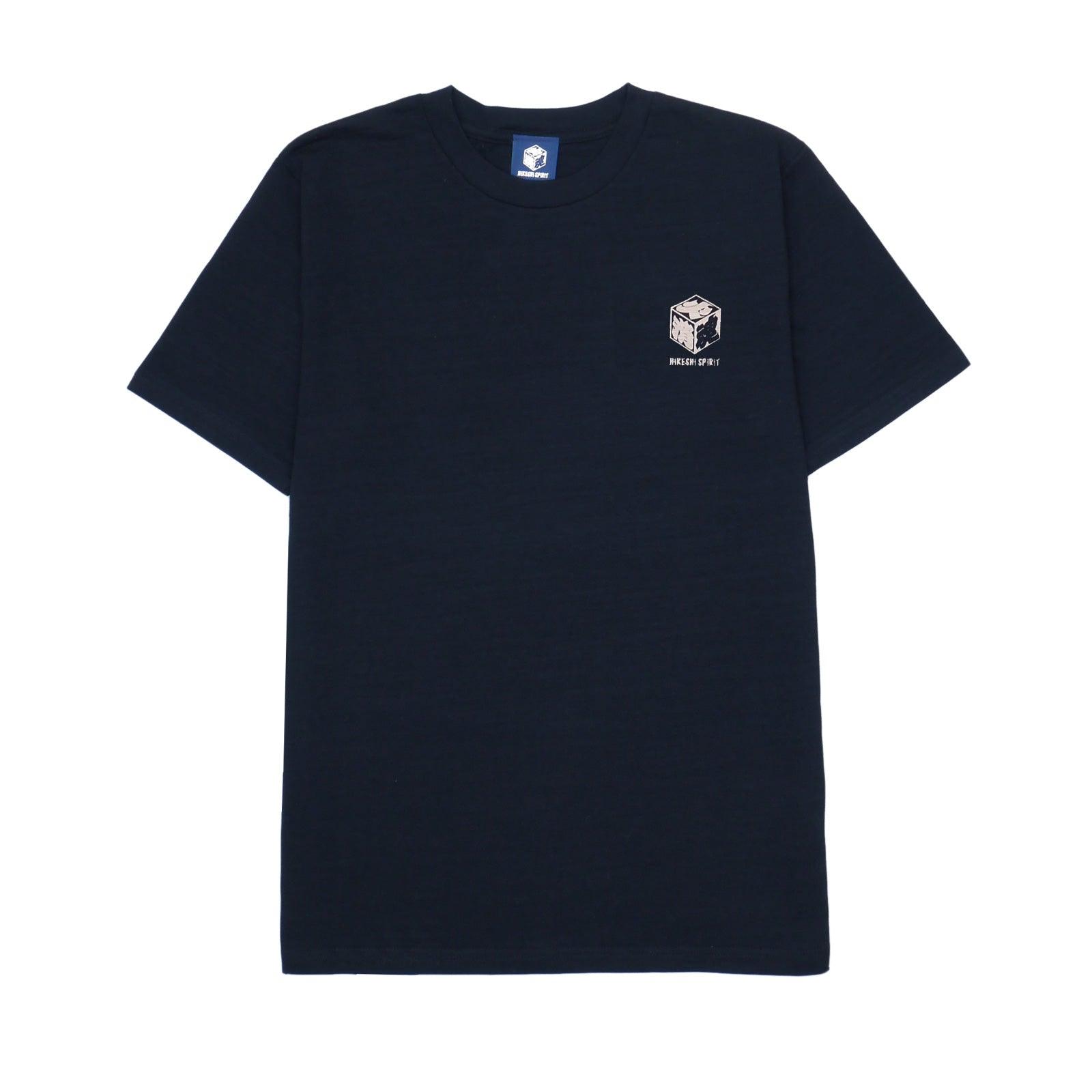 七転八起 抜染スラブTEE | NEVER GIVE UP Yuzen Discharge Slub Cotton Daruma Tee Shirt  – HiKESHi SPiRiT(火消魂)