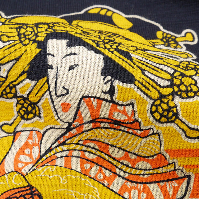 The Spirit of Glowing GEISHA DischargeTEE