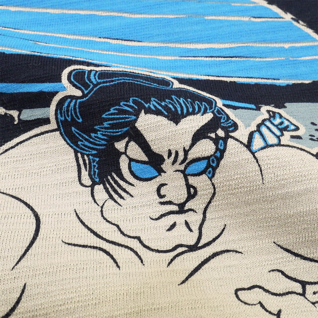 The Spirit of Glowing RIKISHI Discharge TEE