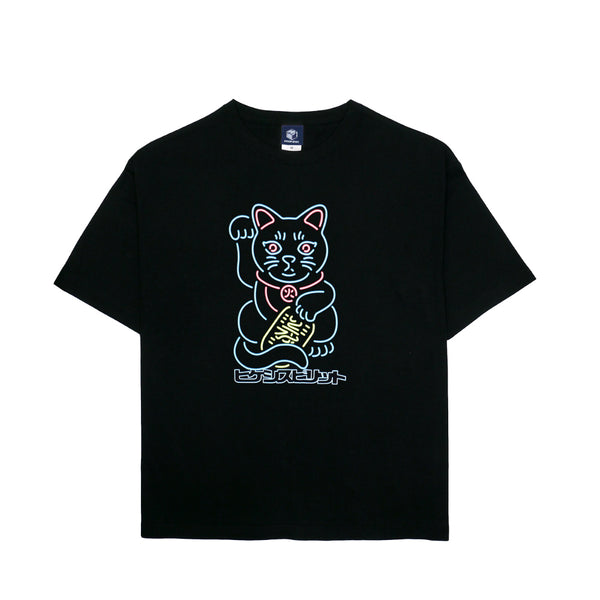 NEON+HiKESHi Black Cat TEE