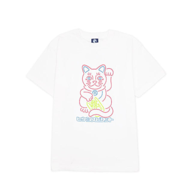 NEON HiKESHi白猫TEE TYPE3 - HiKESHi SPiRiT(火消魂)