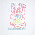 NEON HiKESHi白猫TEE TYPE3 - HiKESHi SPiRiT(火消魂)