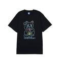 NEON HiKESHi黒猫TEE TYPE3 - HiKESHi SPiRiT(火消魂)