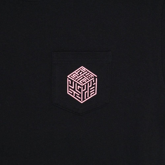 NEON DARUMA POCKET TEE - HiKESHi SPiRiT(火消魂)