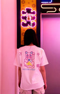 NEON 白猫 POCKET TEE - HiKESHi SPiRiT(火消魂)