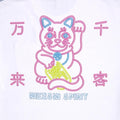 NEON 白猫 POCKET TEE - HiKESHi SPiRiT(火消魂)