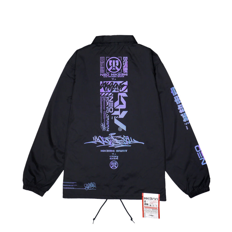 YutaOne×NEO HiKESHi Black Reflective Jacket