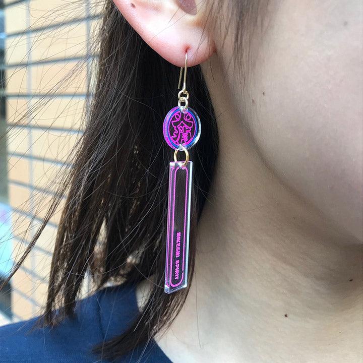 火消魂アクリルピアス
