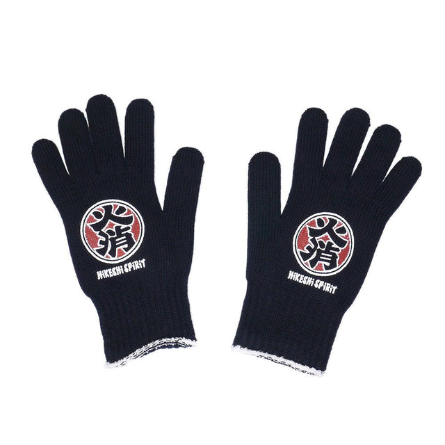 HIKESHI CREST WARM KNIT GLOVES (Made in Japan)