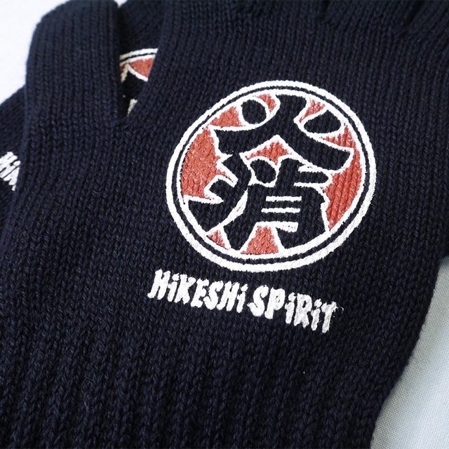 HIKESHI CREST WARM KNIT GLOVES (Made in Japan)