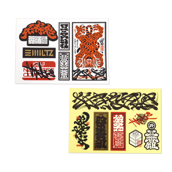 Miltz × HiKESHi SPiRiT Sticker Set